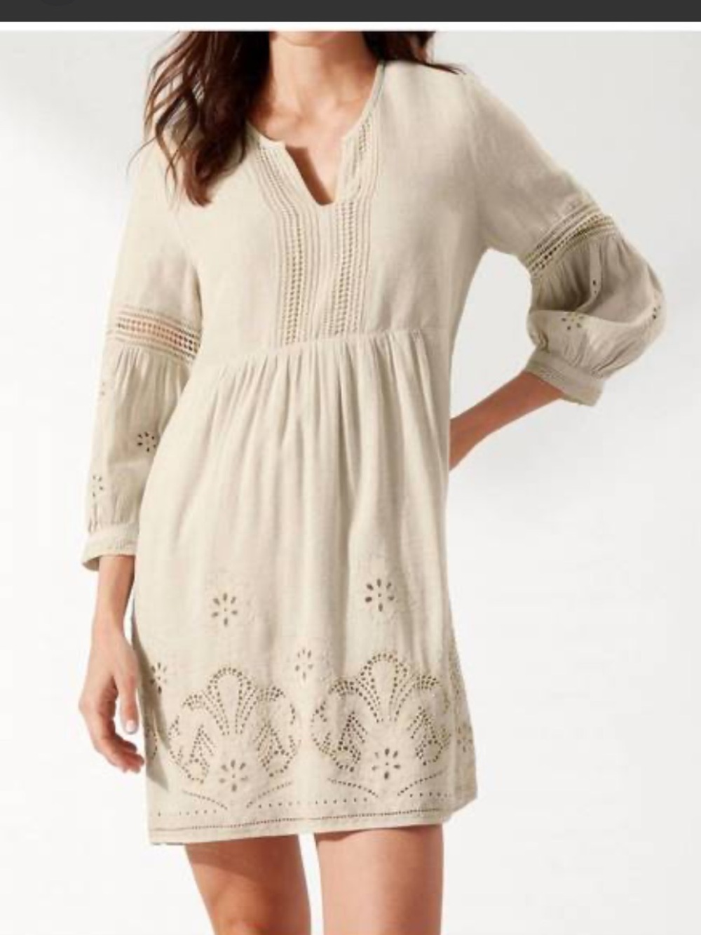 Tommy Bahama linen blend Tunic Dress